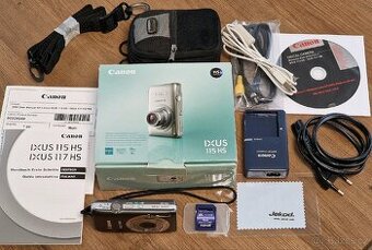 VYPRODÁNO  - Canon IXUS 115 HS. VR,Rudník,TU.