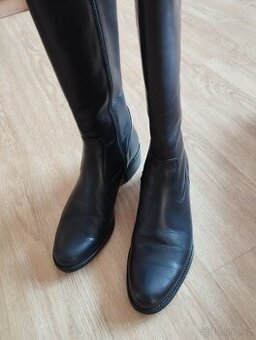 Kožené kozačky- lýtko XS