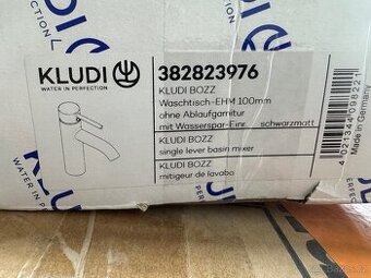 Kludi Bozz - Umyvadlová baterie, černá mat