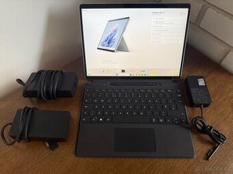 MS Surface Pro 9 i7 16 RAM 1TB Keyb. Pen - baterie ~100%