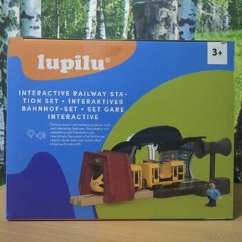 Lupilu Dřevěná železnice Nádraží