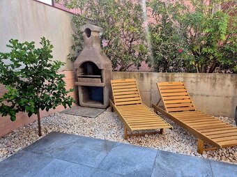 ☀NOVALJA (HR) - 2-izbový byt 45 m2 na prízemí so záhradou - 1