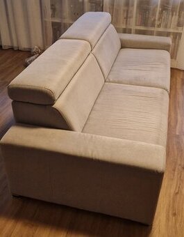 Rozkládací sedací souprava, třímístná - 1