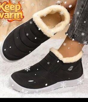 Krásné nové zimní boty velikost 40