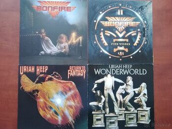 PRODÁM MIX LP - BONFIRE,URIAH HEEP,PINK FLOYD...
