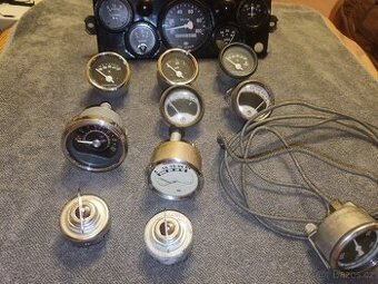 Budíky Tatra škoda Praga Jawa teploměr RTO spartak