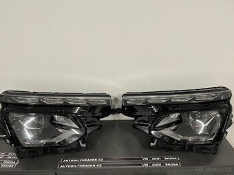 přední světla Škoda Kamiq Facelift Full led