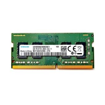RAM SO-DIMM DDR4 4 GB, 2666 MHz + DDR3 8 GB KIT, 1600 MHz