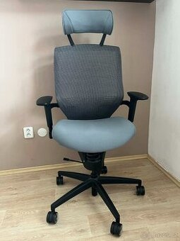 Zdravotní kancelářská židle Adaptic XTREME šedá