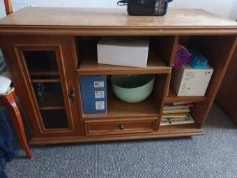 Knihovnička pod televizi