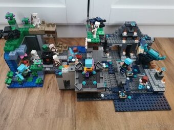 Lego Minecraft Bitva v Deep darku+Opuštěný důl+Lochy kostl.
