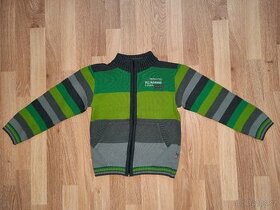 Chlapecký pletený svetr zelený