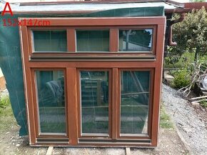 Dřevěná zakázková okna s izolačním dvojsklem (sleva) - 1