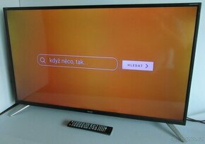 SMART LED TV SHARP ve Full HD úhlopříčka 100cm s DVB-T2/S2