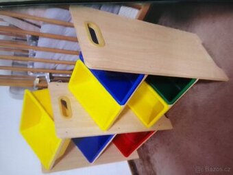 Úložný regál na hračky Kindergraft - 1
