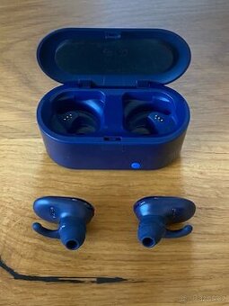 Bezdrátová sluchátka Skullcandy Push Blue IPX4 - 1