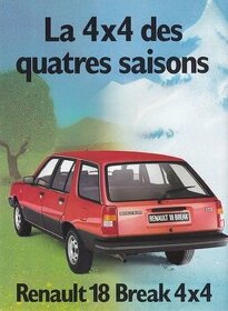 Renault r18 4x4 variable quadra