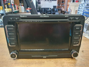 Navigace Columbus s logem Škoda radio autoradio original VW - 1
