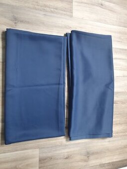Prodám 2x modrý zatemňovací závěs 245x130cm