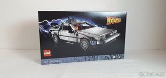 Nové LEGO ICONS 10300 Stroj času z Návratu do budoucnosti