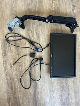 FullHD asus 17” + Rameno + HDMI Redukce