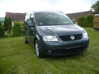 VW Caddy MAXI 1.9TDI 77kW, r.v. 2008
