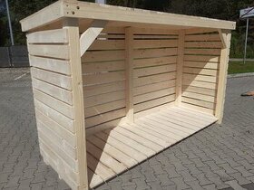DŘEVNÍK 3 X 1 X 1,8 M s dovozem ČR i SR
