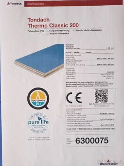 Nadkrokevni izolace TONDACH Thermo Classic 200