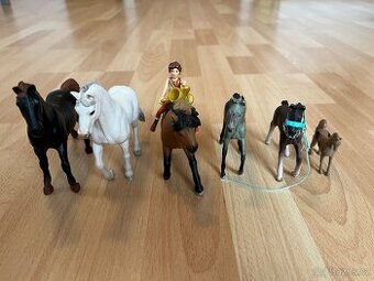 Schleich koně - set 1