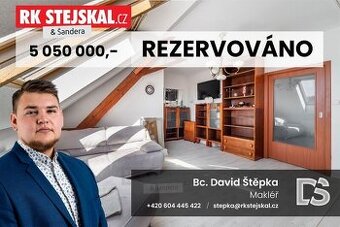 Prodej rodinného domu (207 m2), zahrada 942 m2 - Pacov, Tábo