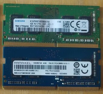 DDR4 4GB do notebooku