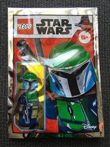 LEGO® STAR WARS MANDALORIAN s pláštěm - sw1078- nové
