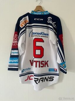 Hraný hokejový dres Jan Výtisk HC Vítkovice