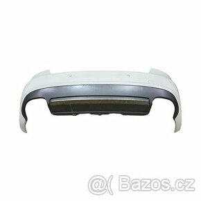Zadní nárazník bílá metalíza LY9C Audi S5 8T r.v. 2008