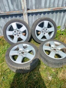 4ks alu disky orig. Škoda 5x112 R17 pneu 5mm
