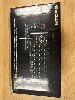 Prodám digitální mixpult Midas MR18 – ve výborném stavu