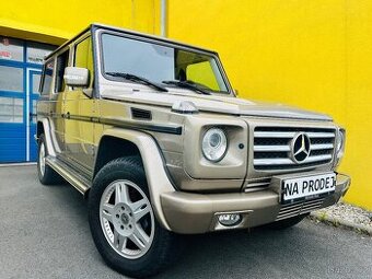 MERCEDES BENZ G 350 CDI  W463 165 kW 4x4 NAVIGACE VYHŘEV SKL