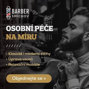 Přijmu holiče do zavedeného barber shopu