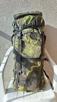 Armádní batoh 50l – maskáčový s bederním pásem