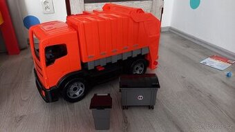 Popelářské auto LENA + popelnice