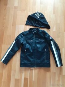 Bunda C&A vel. 158 - imitace kůže