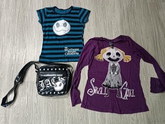 TIM BURTON set kabelka + 2 trička