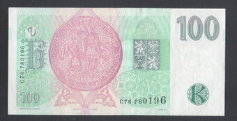 BANKOVKA 100KČ 1997 serie C76