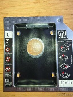 Adaptér 2,5" HDD/SSD do prostoru CD