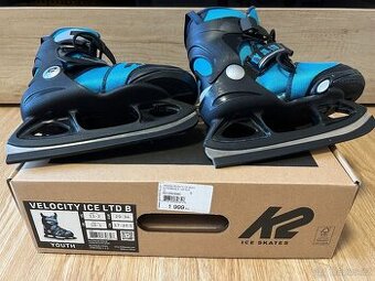 Lední dětské brusle -  K2 Velocity ICE LTD B, velikost 29-34