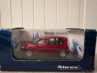 Kovový model Škoda Roomster - Abrex 1:43