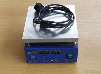 Předehřívací deska 800W 20x20cm - osazování SMT