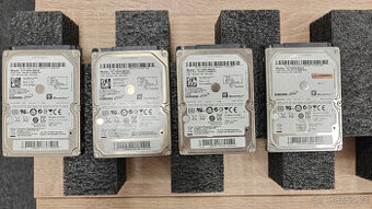 SET 4x 1TB HDD Samsung/Seagate (2.5") – otestováno