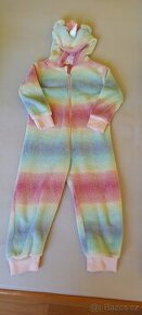 Dětské teplé pyžamo overal, vel . 110