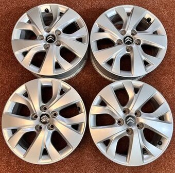5x108 R16 Originál alu disky Citroen C4 - ET 47